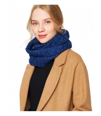 EUPHIE YING Women Men Thick Winter Infinity Circle Loop Scarf- Warm and Soft - Blue - CB1867W8223