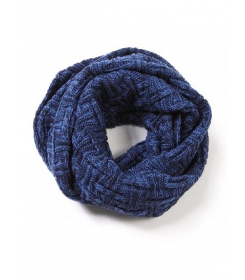 EUPHIE YING Womens Infinity Scarf Blue