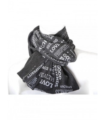 Prosperity wellness prosperity talisman charcoal in Fashion Scarves