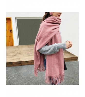 S&S Women's Grid Autumn Winter Warm Lattice Long Scarf Plaid Blanket ...