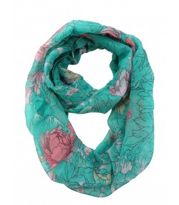 abstract flower infinity scarf Cheap Infinity Loop scarf - CQ12NQZB6XV