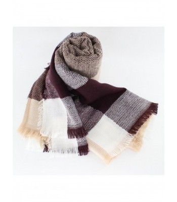 Jiao Miao Blanket Scarves 161101 brown