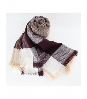 Jiao Miao Blanket Scarves 161101 brown