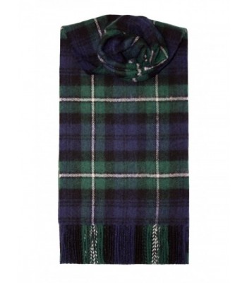 Lochcarron Forbes Tartan Lambswool Scarf - CK115X2RFKZ