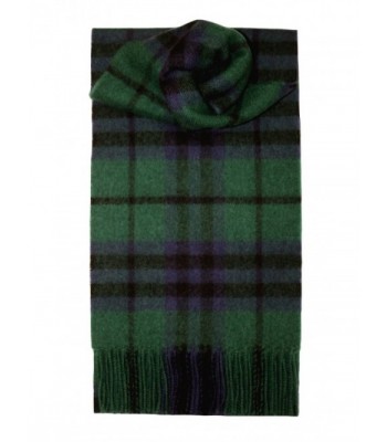 Lochcarron Keith Tartan Lambswool Scarf - CN115X2QAWD