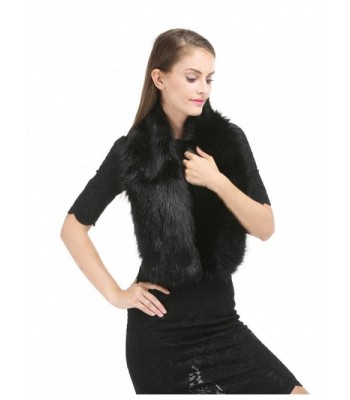 Saferin Winter Wedding Evening FOX Black in Fashion Scarves