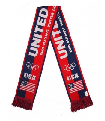 UNITED STATES 2018 Olympic Winter Games Fans Scarf - CI1806G50AI