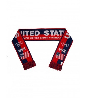 UNITED STATES Olympic Winter Games in Fashion Scarves