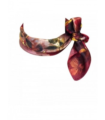 Allydrew Charmeuse Neckerchief Square Scarves