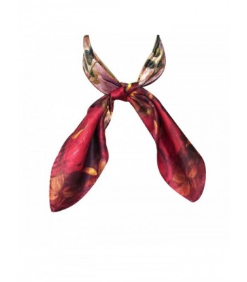 Allydrew Charmeuse Neckerchief Square Scarves in Fashion Scarves