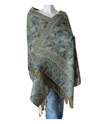 SCARF_TRADINGINC Women's Triplelayer Pashmina Shawl Wrap - Bj - CL115RKHGT3