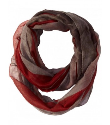 D&Y Women's Distressed American Flag Infinity Scarf - Gray - C6120NP4TNR