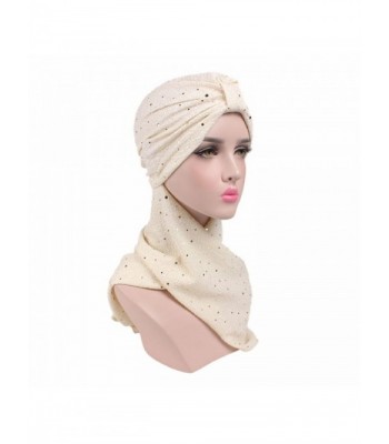 Qhome Fashion Sequined Sleeping Turbante in Fashion Scarves