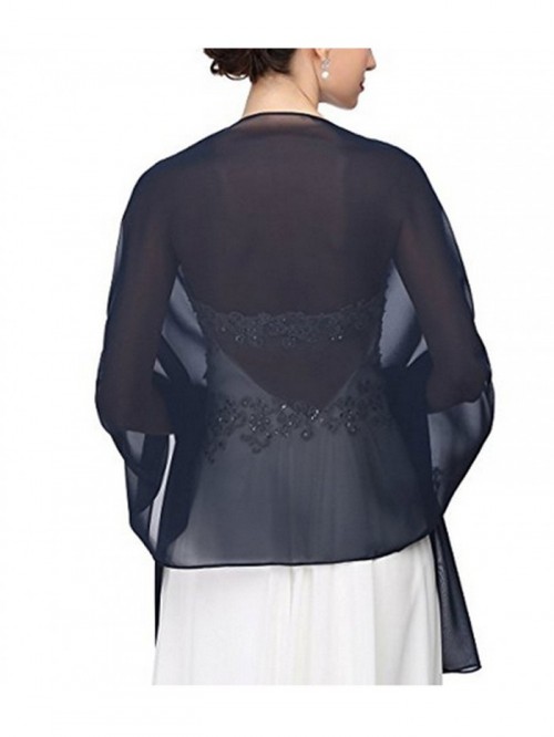 long chiffon wrap