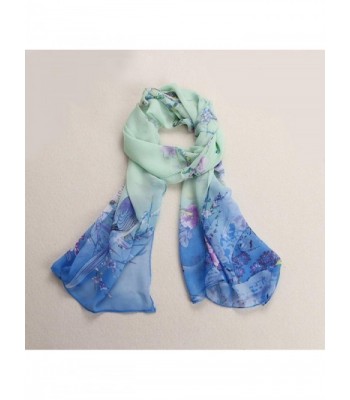 BESSKY Womens Chiffon Scarves 150cmX50cm