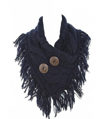 Womens Heather Shoulder Coconut Buttons in Wraps & Pashminas