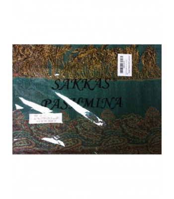 Border Pattern Double Layer Pashmina in Fashion Scarves