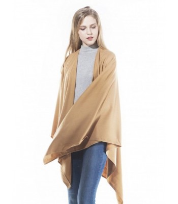 Wool Winter Shawl Scarf-Soft Blanket Shawl Pashmina Wrap Christmas poncho KAISIN - Camel A1 - C7187LQE5HG