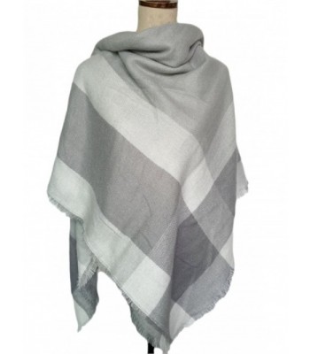 Womens Square Scarves Classic Blanket