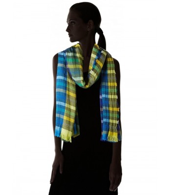 Echo Womens Bright Stripes Wrap in Cold Weather Scarves & Wraps