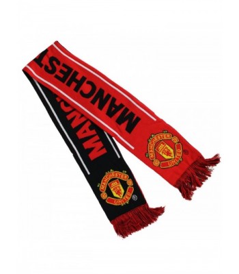 Manchester United Woven Winter Scarf (Black/Red/White) - CP11P6LXODZ