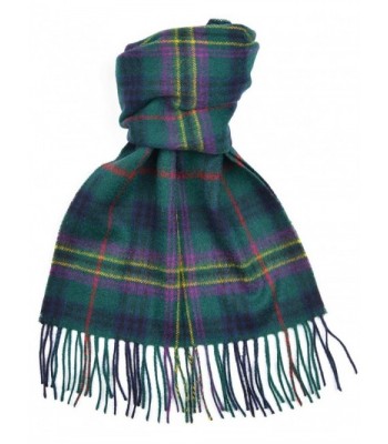 Lambswool Scottish Kennedy Modern Tartan Clan Scarf Gift - CP118SCF8KB