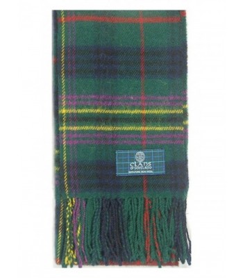 Lambswool Scottish Kennedy Modern Tartan in Cold Weather Scarves & Wraps