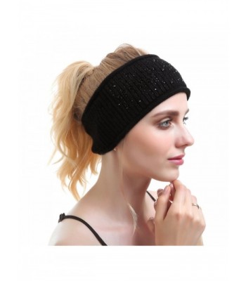 Women Knit Headband Headbands Cashmere in Cold Weather Scarves & Wraps