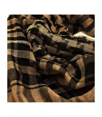 TrendsBlue Trendy Houndstooth Square Black in Cold Weather Scarves & Wraps