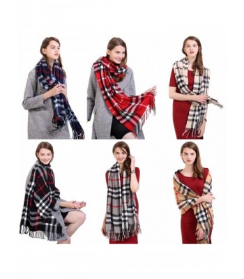 Tartan Blanket Stylish Winter Pashmina