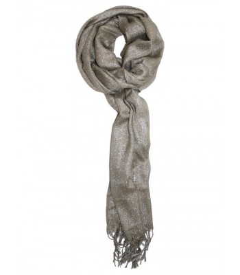 Ted and Jack - Hollywood Dreams Sparkling Metallic Scarf - Champagne - CE186N2N5G0