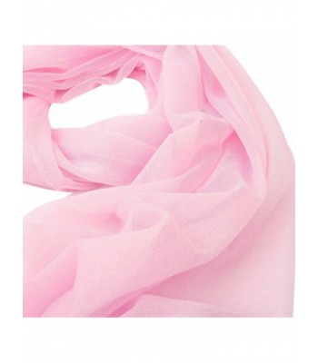 Elegant Silky Chiffon Sheer Oblong in Fashion Scarves