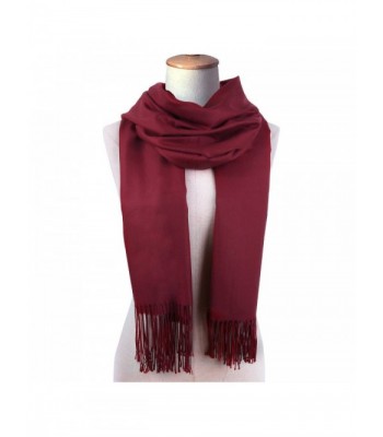 Cashmere Winter Solid Luxurious Shawls in Fashion Scarves