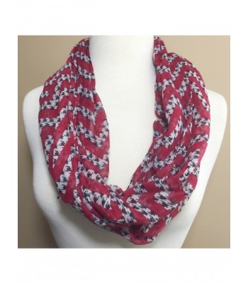 Houndstooth Lightweight Thin Infinity Scarf