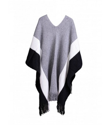 Carrie Winter Fringe Poncho Cardigan