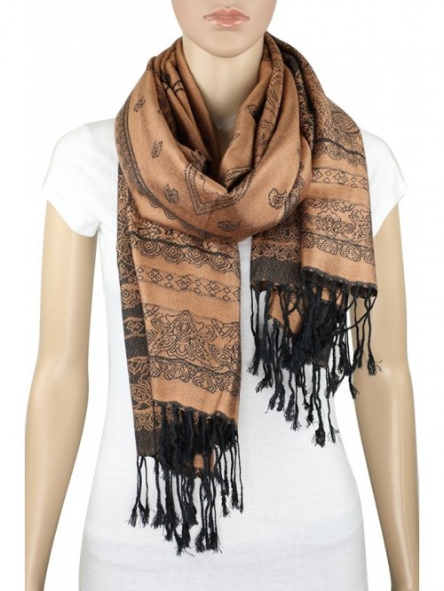 Love Kuza Plush Knit Reversible Scarf Red