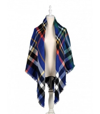 LIYZU Womens Tassels Tartan Gorgeous