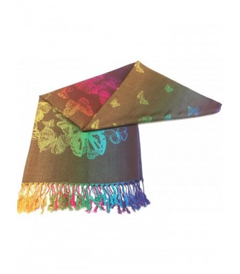 CJ Apparel Butterfly Pashmina Seconds in Fashion Scarves