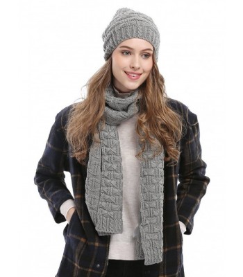 Bienvenu Fashion Winter Knitted Skullcaps in Fashion Scarves