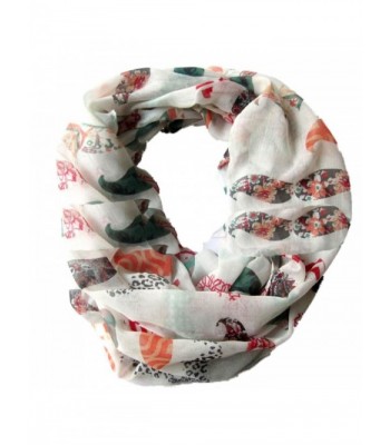 Sexyinlife Funny Colorful Mustache Print Infinity Loop Circle Scarf Shawl - C311OVDF49V