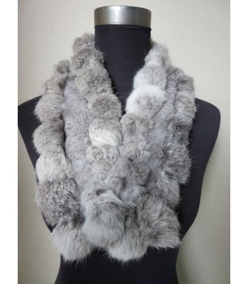 Rabbit Scarf Protect Cervical natural in Cold Weather Scarves & Wraps