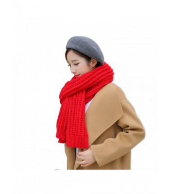 Solid Color Knitted Ladies Section in Fashion Scarves