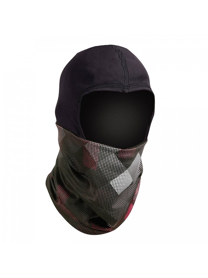 Turtle Fur Shellaclava- Comfort Shell Balaclava Hood and Face Mask with Fleece Lined Neck Warmer - Checks Mix - C5185NH56UK