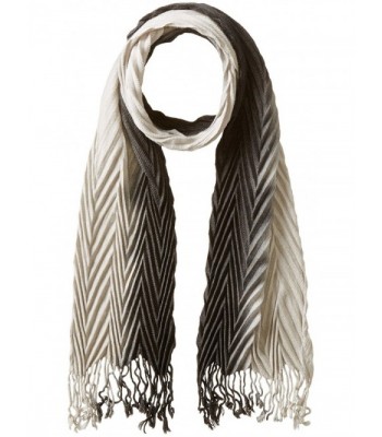 La Fiorentina Women's Ombre Scarf - Silver Combo - CW11O2MHFO3