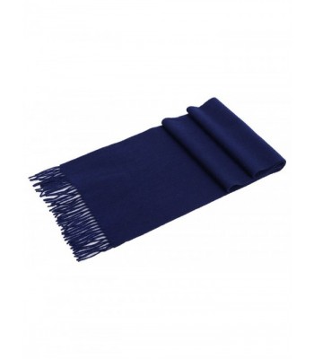 Womens Winter Pashmina Cashmere Cobalt