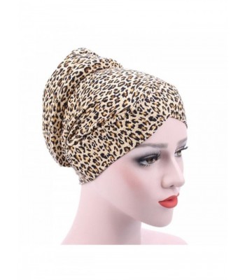 DEESEE Women Muslim Stretch Turban Hat Chemo Cap Hair Loss Head Scarf Wrap Hijib Cap - E - CY18546CG8O