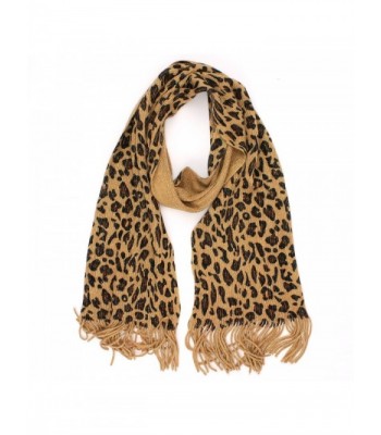 Croft & Barrow Sparkling Leopard Print Scarf for Women - Brown - CE11HKB4G31