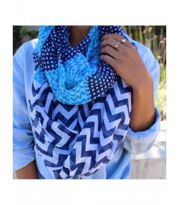 Pop Fashion Infinity Chevron Pattern in Fashion Scarves