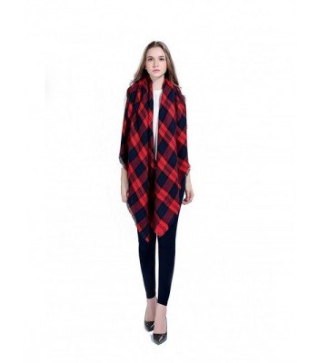 Luxina Large Tartan Square Pashmina in Fashion Scarves