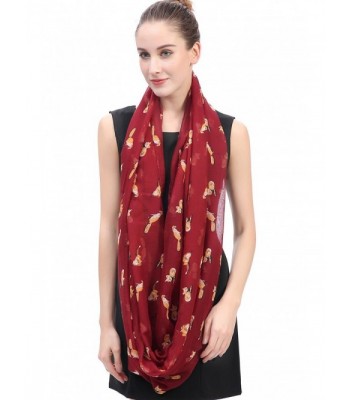 Lina Lily Print Infinity Weight in Fashion Scarves